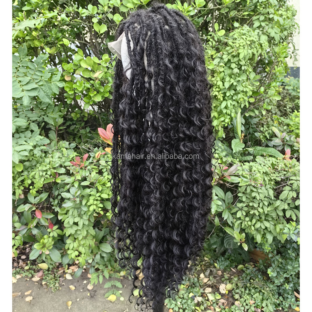 BestHair Ltd Blended Crochet Locs Wig with Lace Front — Wholesale Dreadlock Hair Factory Direct
