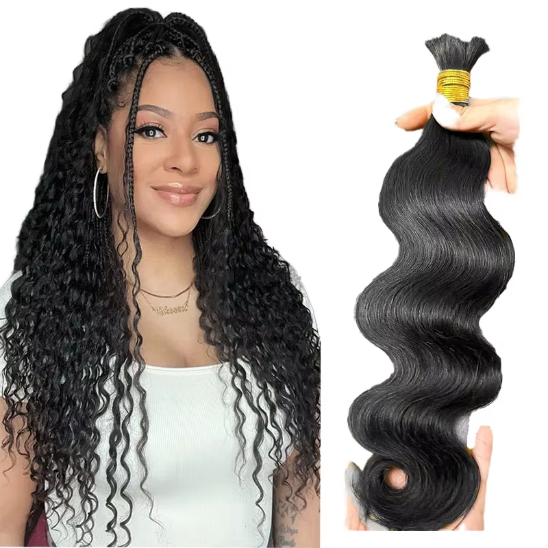 BestHair Ltd Body Wave Bulk Hair — Dreadlock Boho Accent Styling