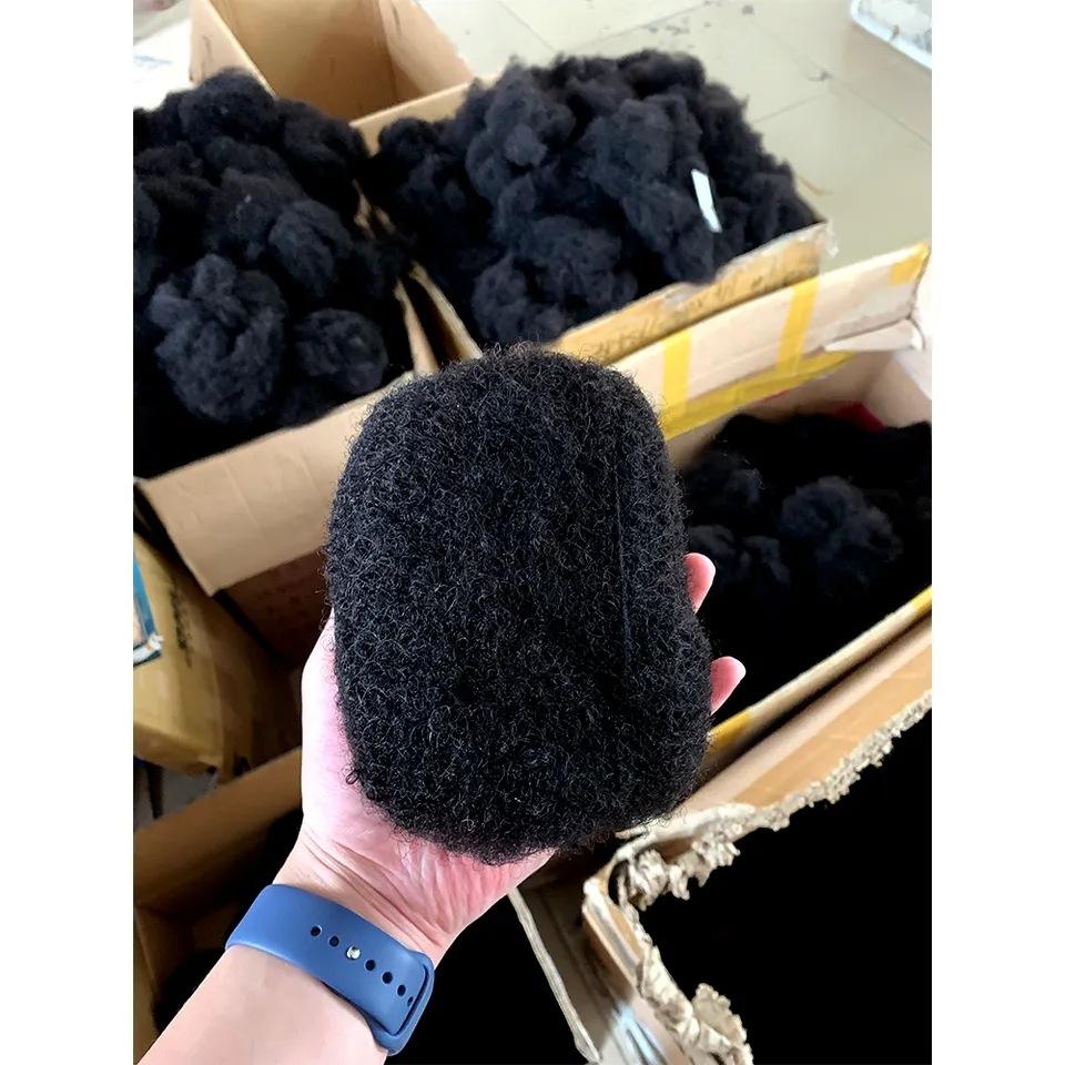 KAMA 4C Afro Kinky Braid Extensions: Professional Grade Virgin Human Hair